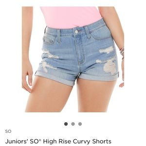 Curvy Jean Shorts